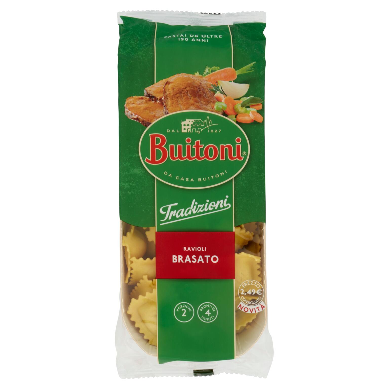 Ravioli al brasato 230g Tradizioni 230g Buitoni