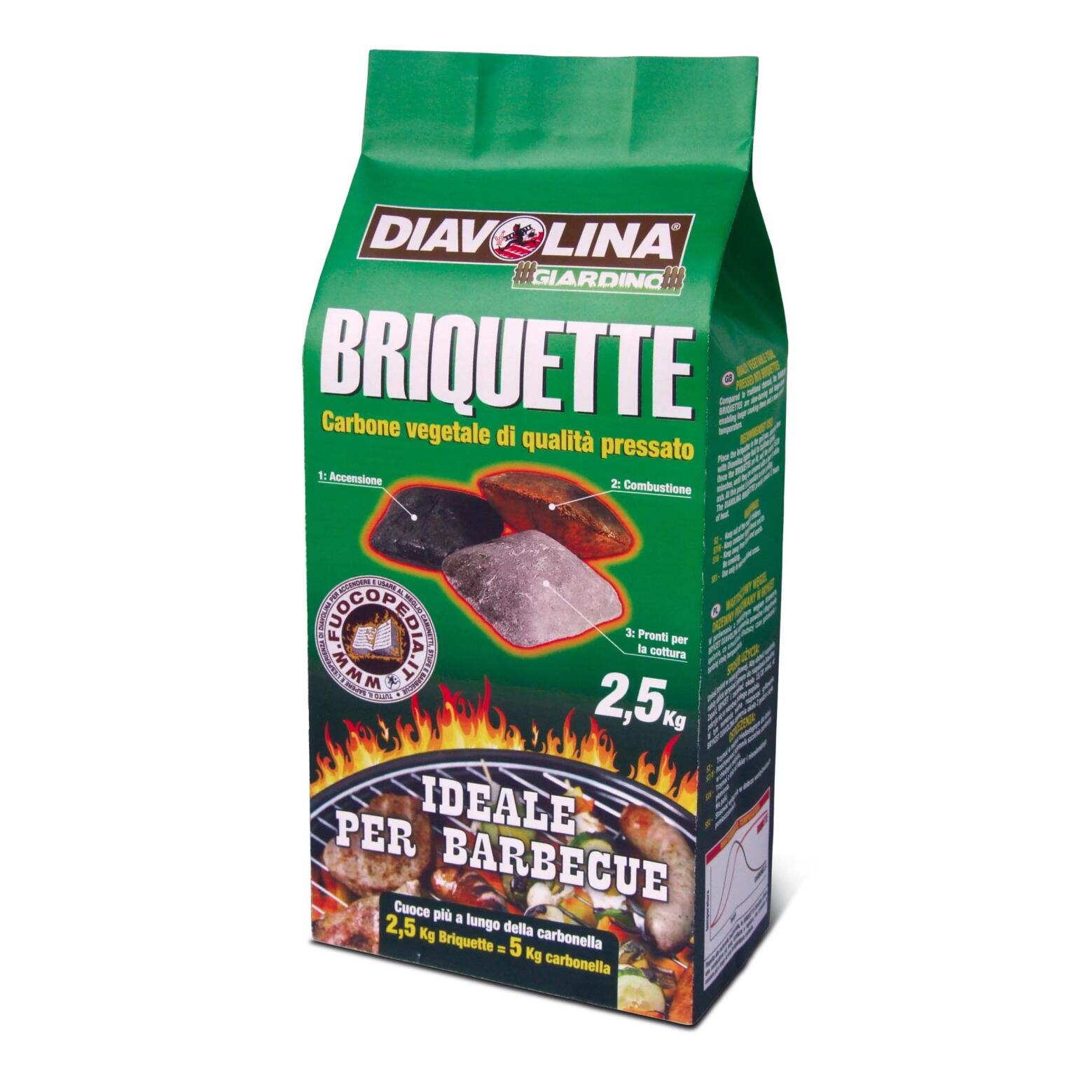 Diavolina briquette 2,5Kg
