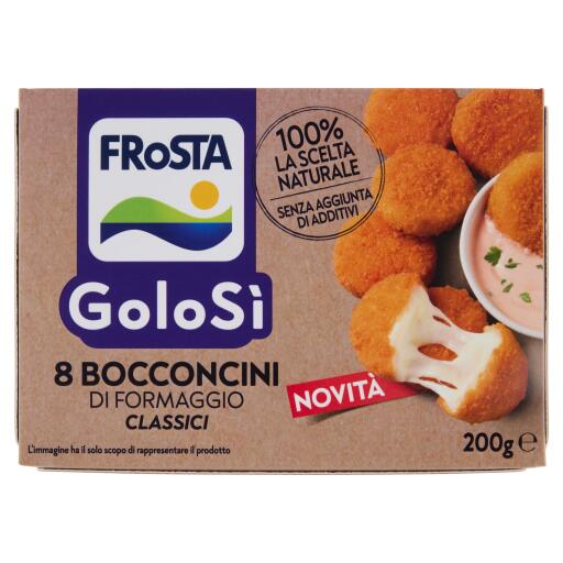 8 Bocconcini di formaggio classici 200g Frosta
