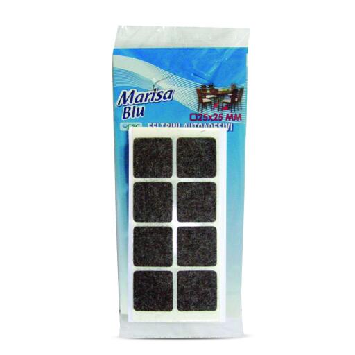 Feltrini autoadesivi quadrati 25x25cm Marisa Blu