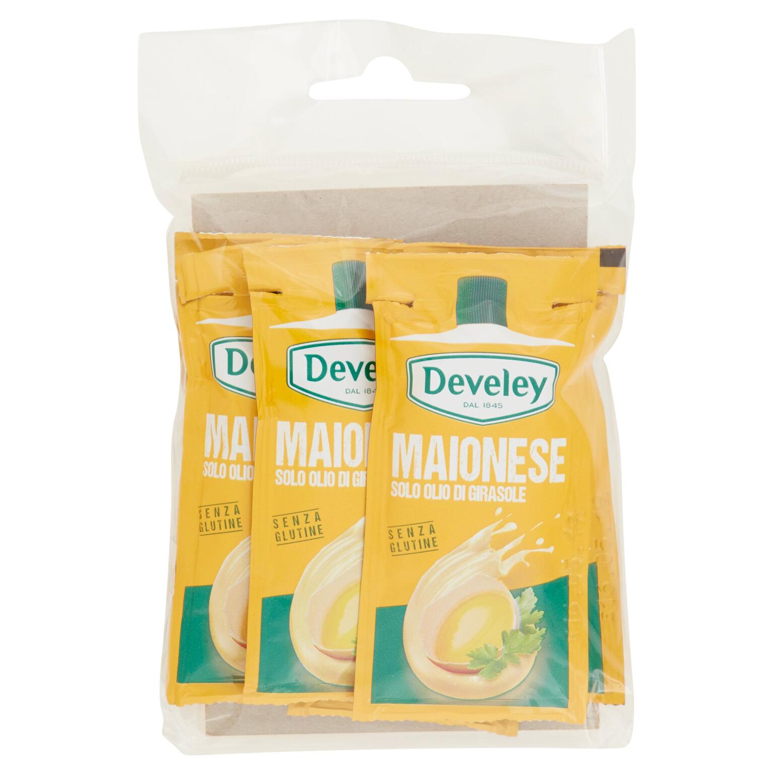 Maionese classica sei bustine 90g Develey