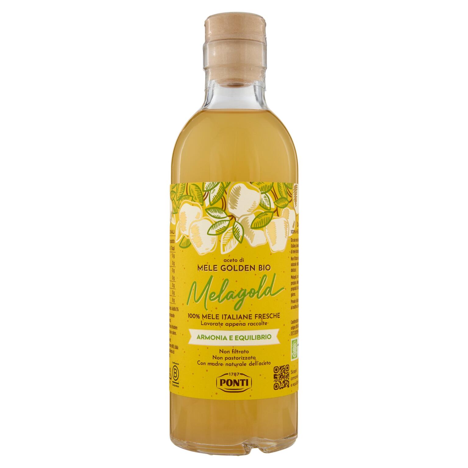 Aceto di Mele Golden 500ml Ponti