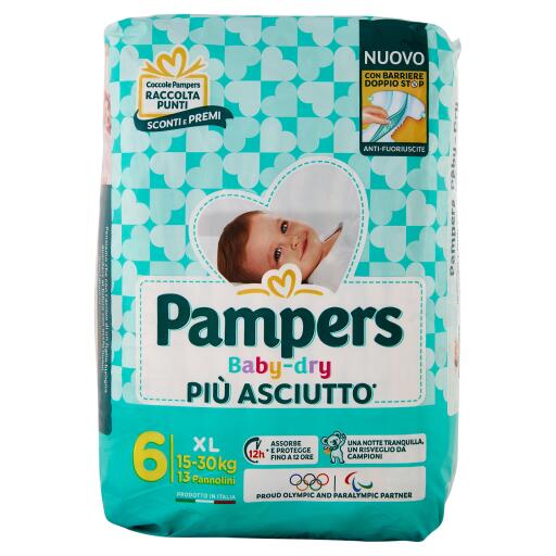 Pampers babydry XL x13