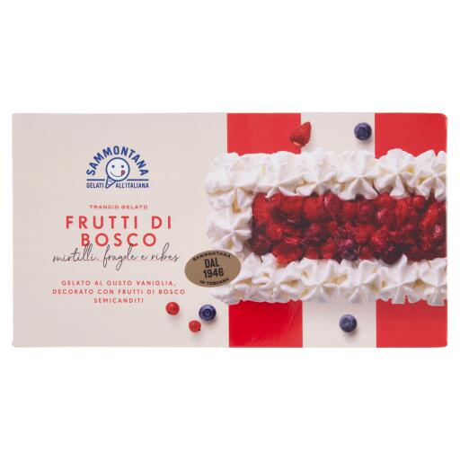Trancio Gelato Frutti di Bosco 500g Sammontana
