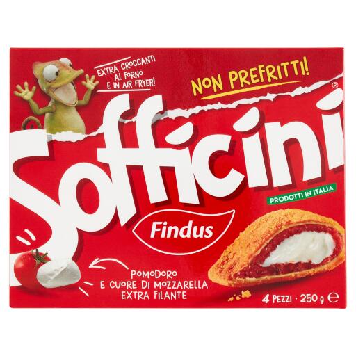 4 sofficini pomodoro e mozzarella 250g Findus