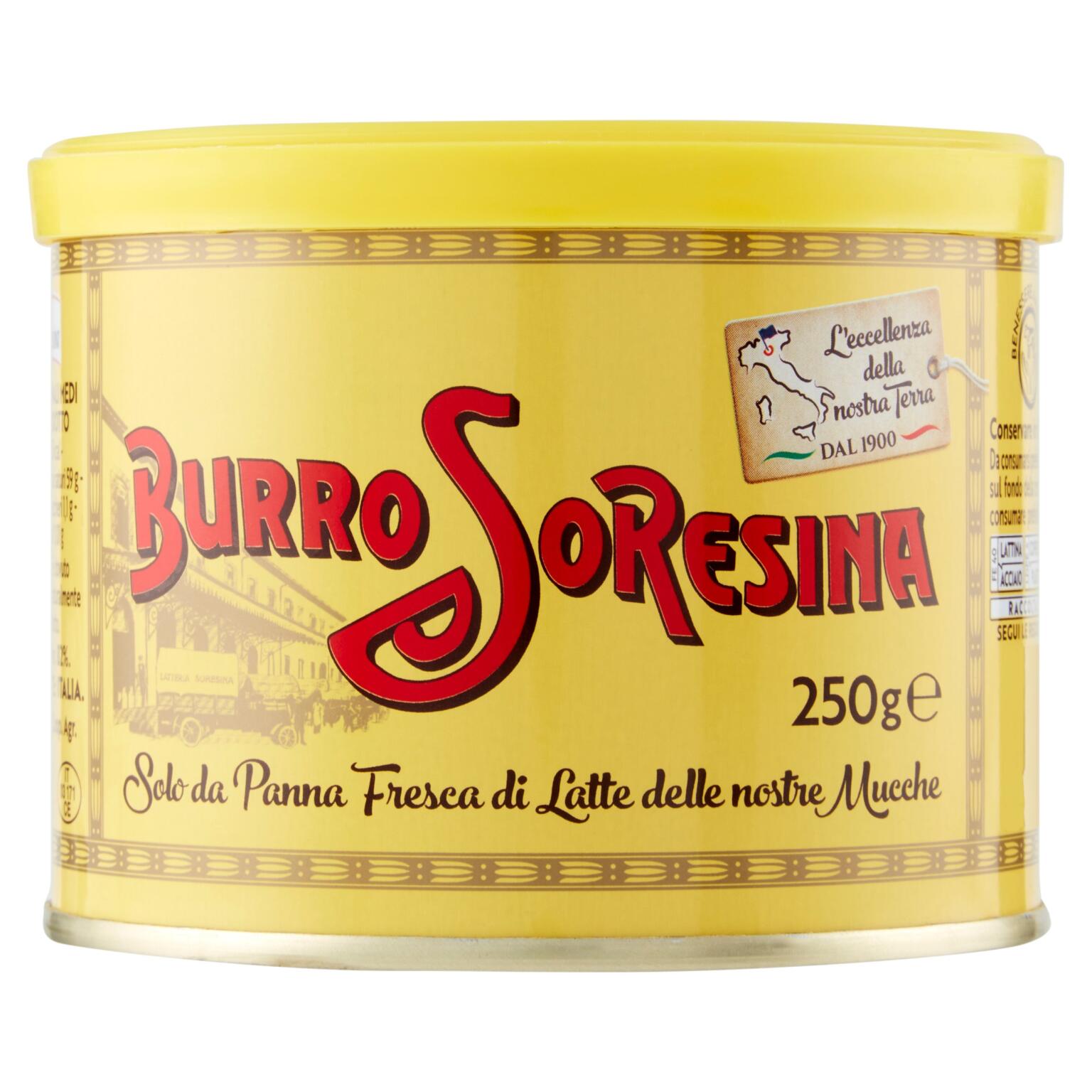 Burro scatola 250g Soresina