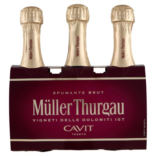 Muller Thurgau brut tris 3x20cl