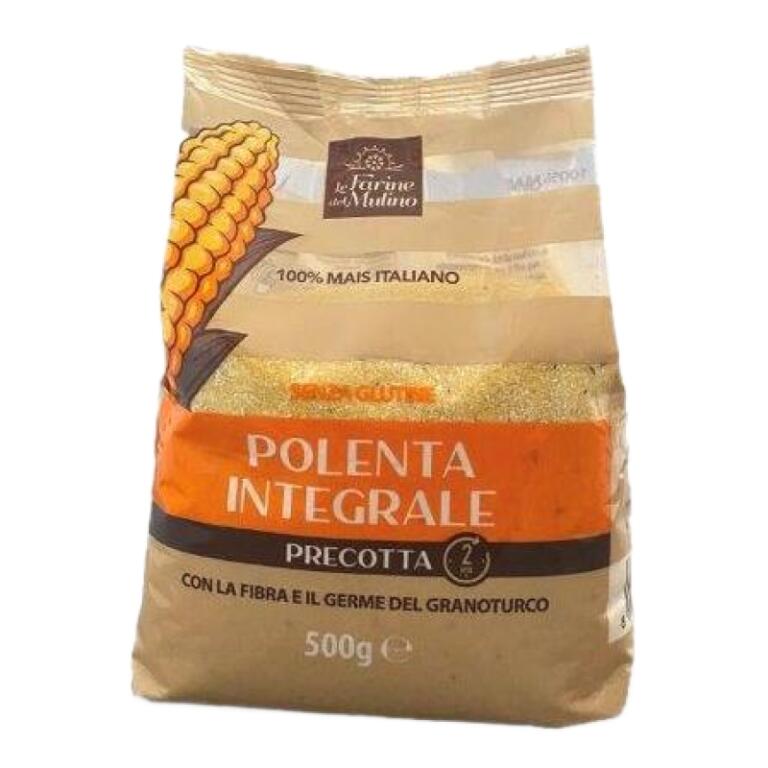 Polenta integrale precotta 500g Le farine del mulino