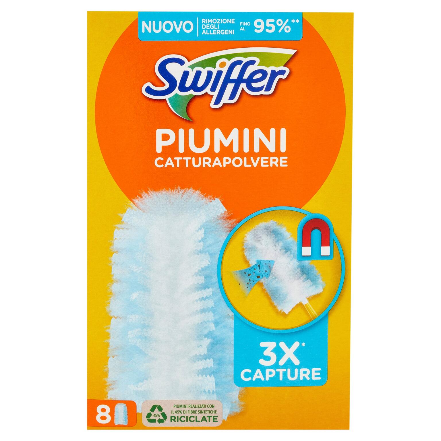 Swiffer Duster ricarica 8 piumini