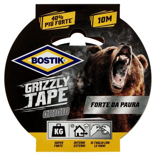 Bostik Grizzly Tape Grigio 10MT