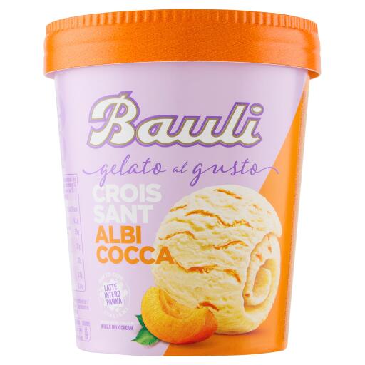 Gelato Croissant variegato all'albicocca 275g Bauli