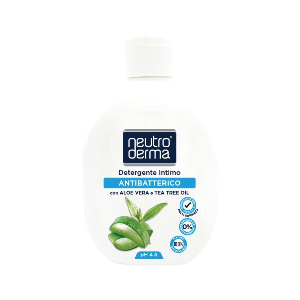 Detergente intimo aloe vera e tree oil antibatterico 250ml Neutroderma