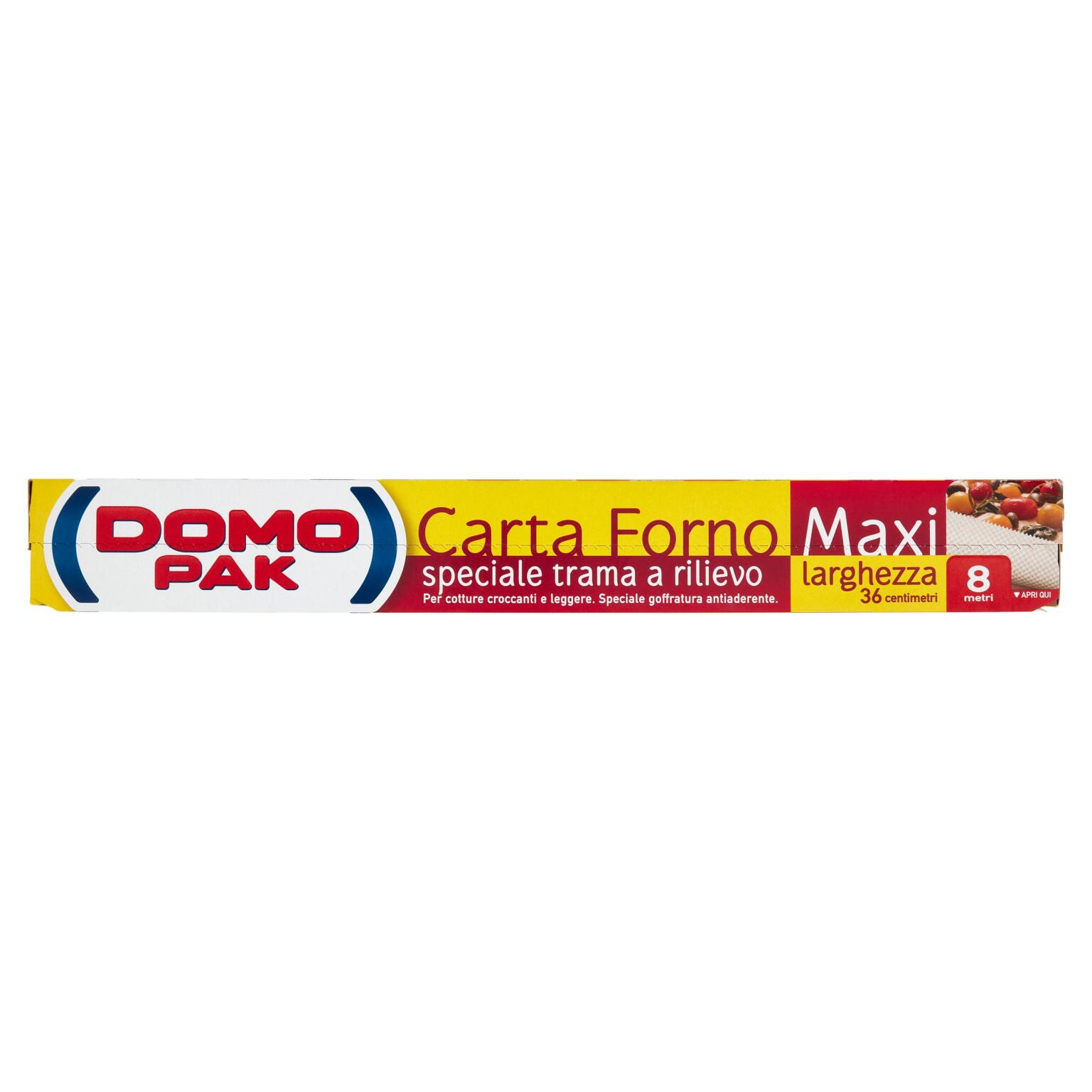 Carta forno 8mt Domopak