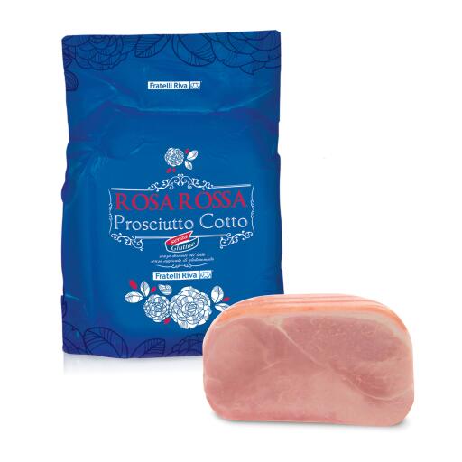 Prosciutto cotto RosaRossa a metà Riva