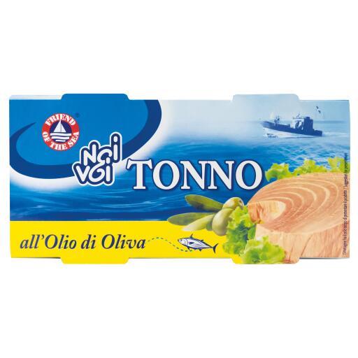 Tonno in olio di oliva 2x140g Noi & Voi