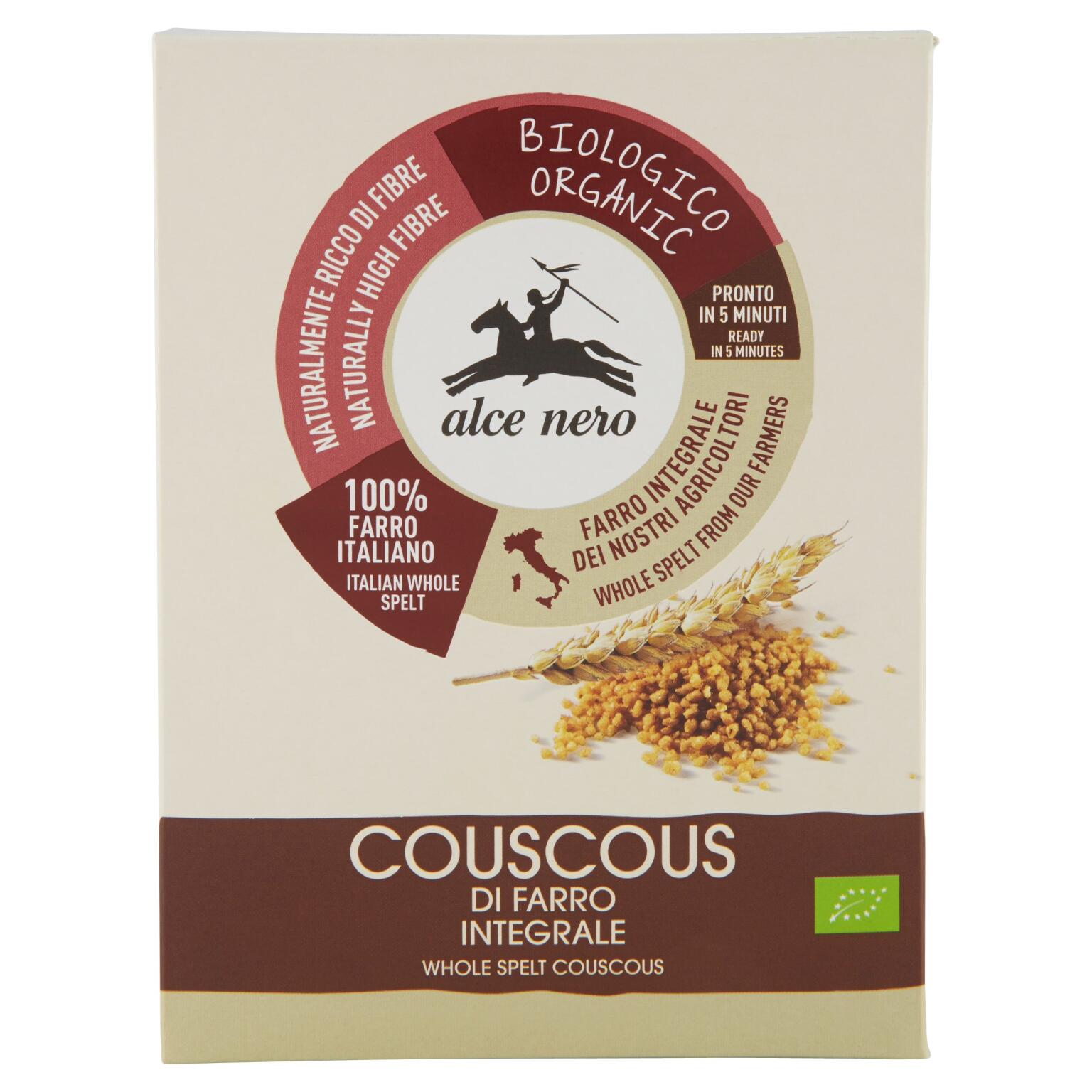 Bio Couscus di farro integrale 400g Alce Nero