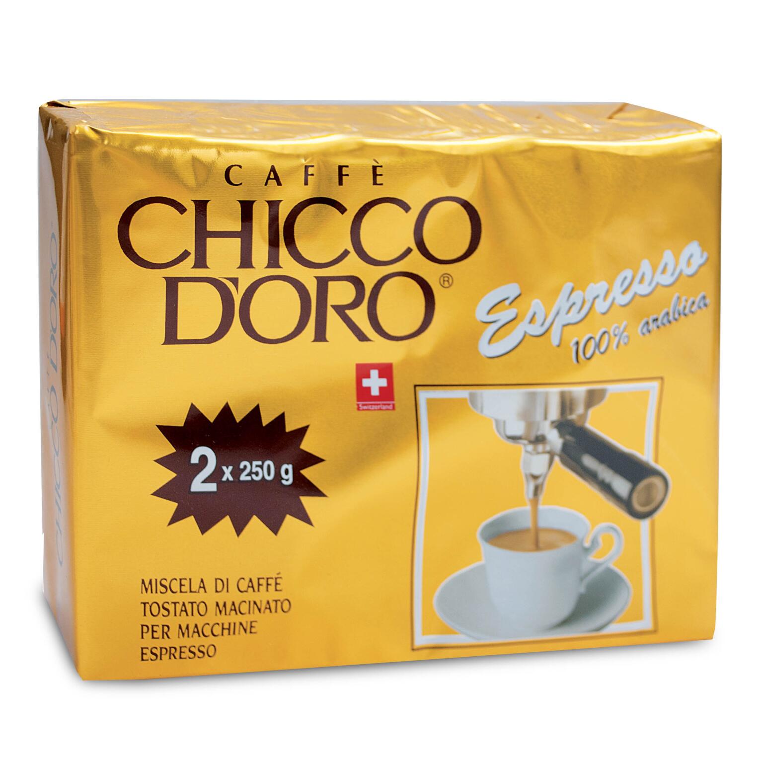Caffe' Chicco D'Oro Espresso 100% Arabica 2x250g