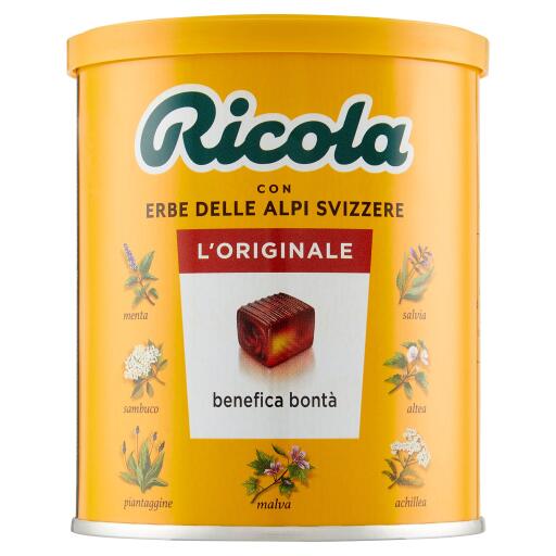 Caramelle alle erbe svizzere in barattolo 250g Ricola