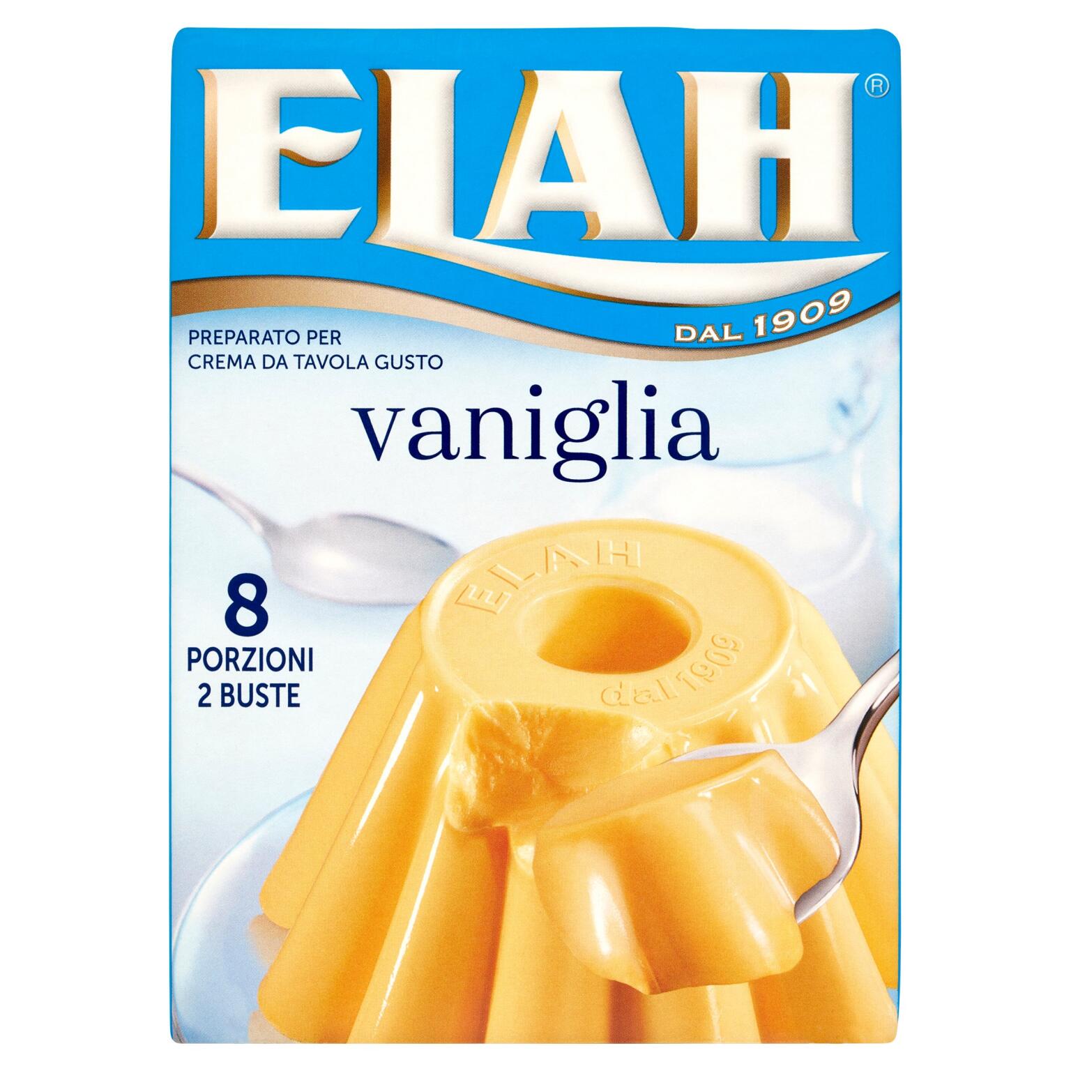 Preparato per crema da tavola gusto vaniglia 140g Elah