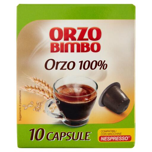 Capsule Orzo 100% 10pz Orzo Bimbo