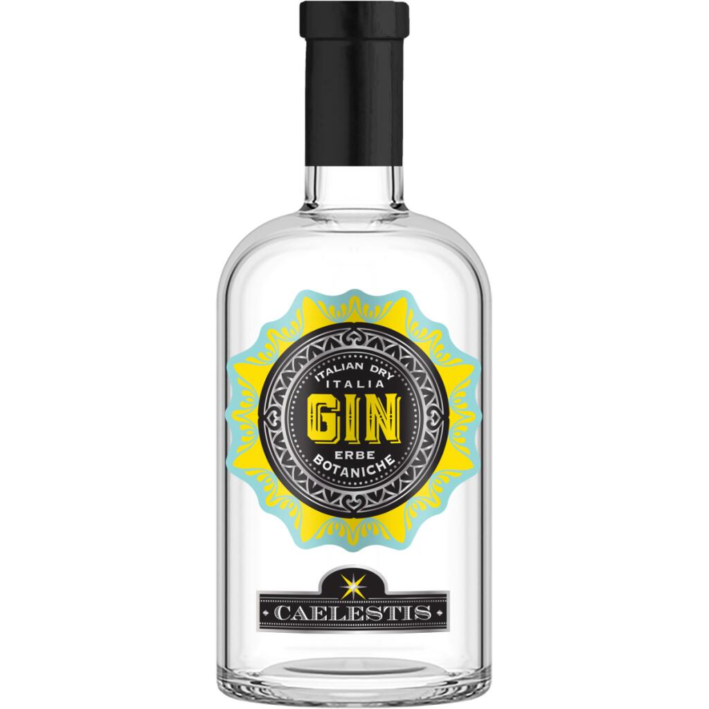 Gin Caelestis Dry erbe botaniche cl50 42° Valdoglio