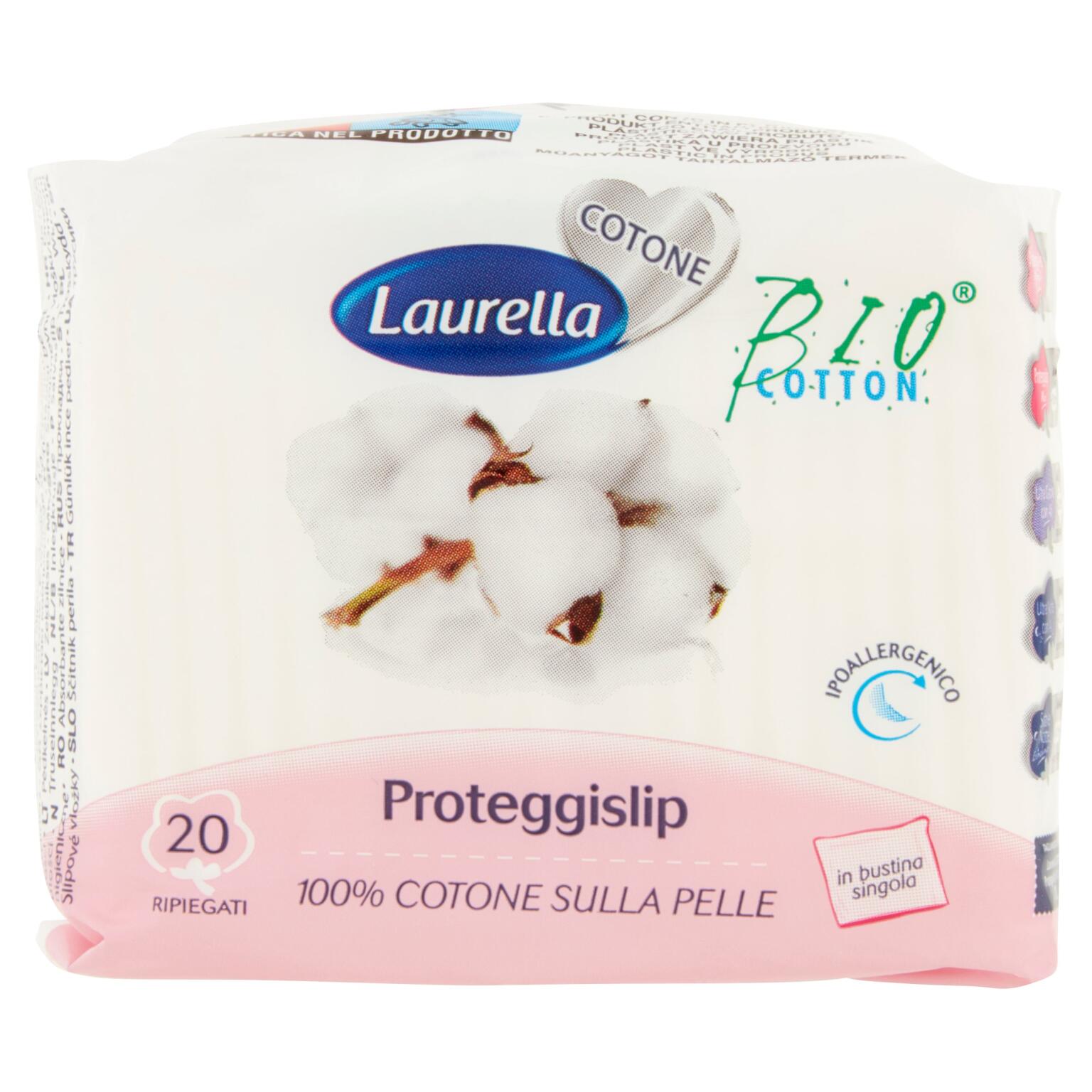 Proteggi slip ripiegati 20 pezzi Laurella