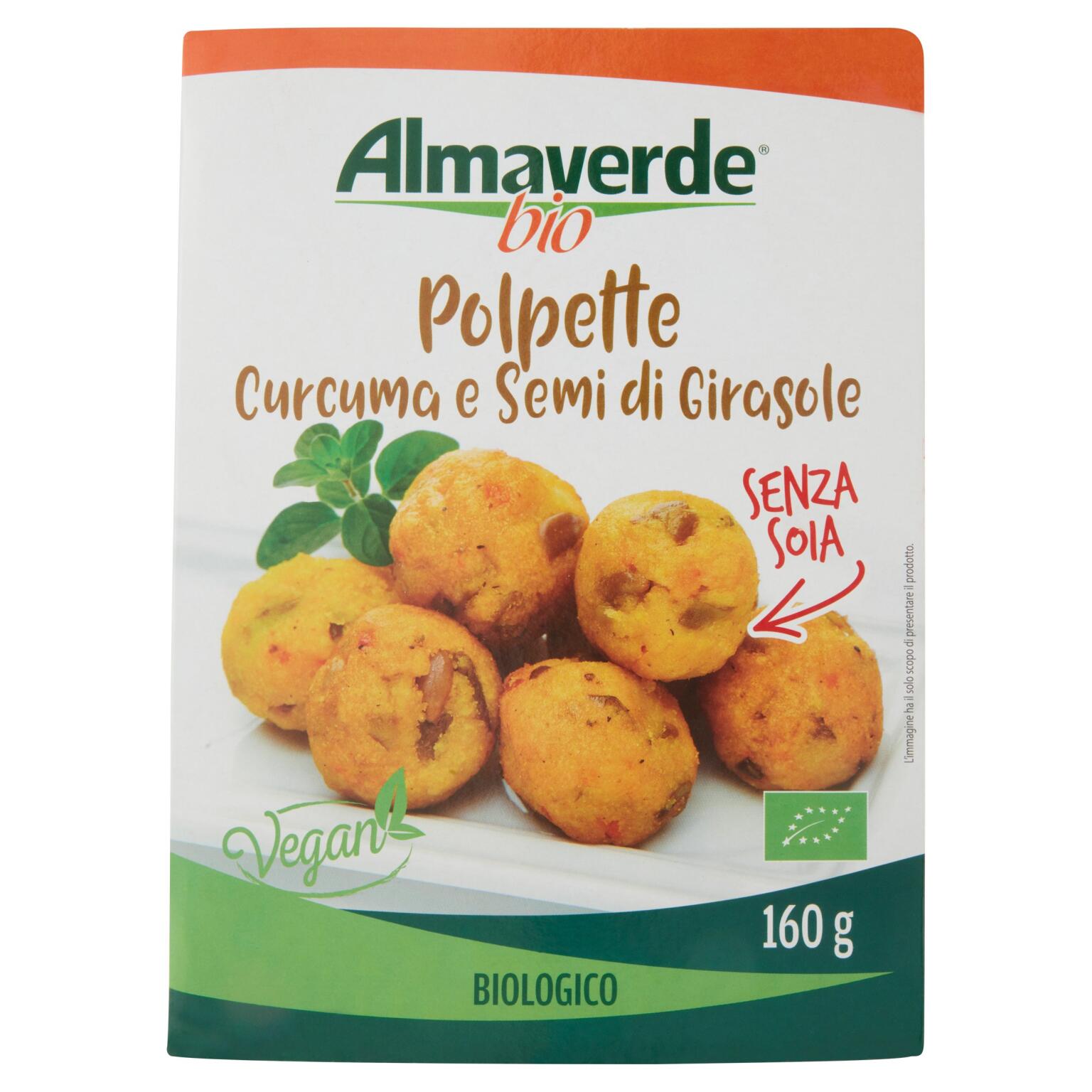 Polpette Curcuma&Semi di Girasole 160g Ciab