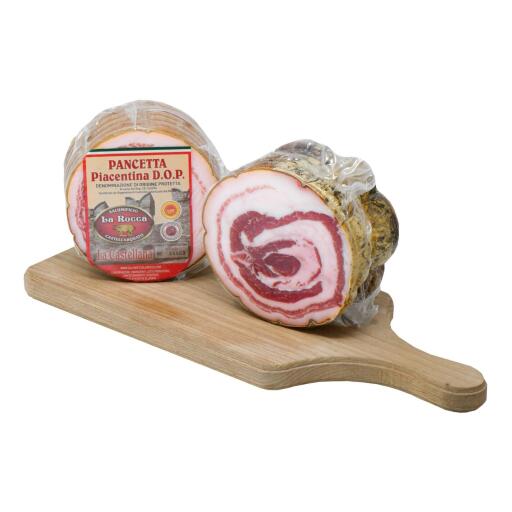 Pancetta piacentina Dop, a tranci sottovuoto La Rocca