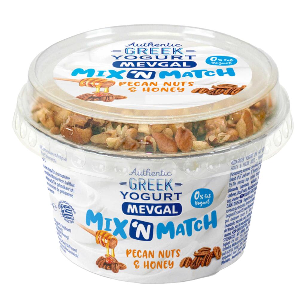 Yogurt Greco Mix'n Match Miele/Noci 160g Mevgal