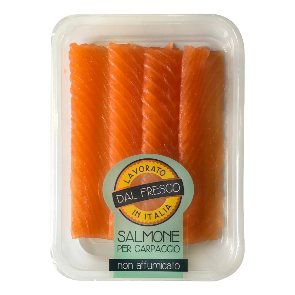 Carpaccio di salmone fetta lunga 100g Starlaks