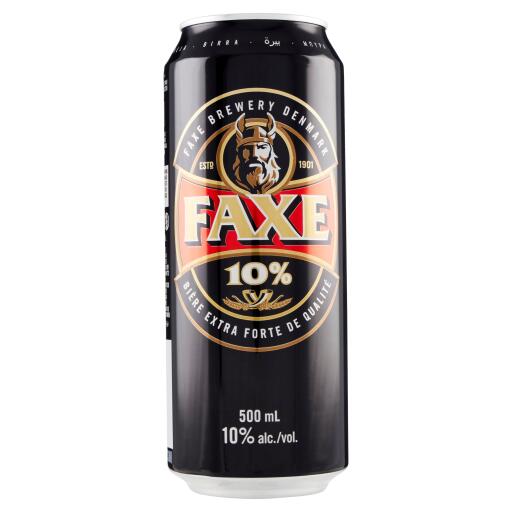 Birra Faxe extra strong 10% 50cl lattina