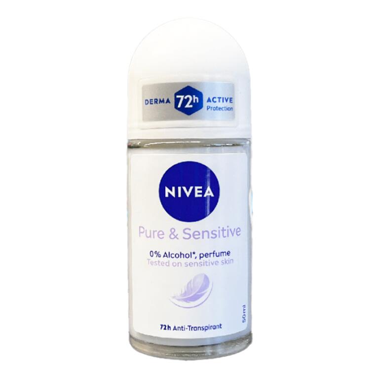 Deo roll-on Pure & Sensitive 50ml Nivea
