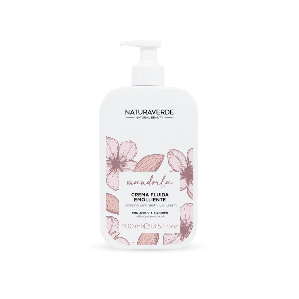 Crema Corpo Fluida Mandorla Emolliente 400ml Naturaverde