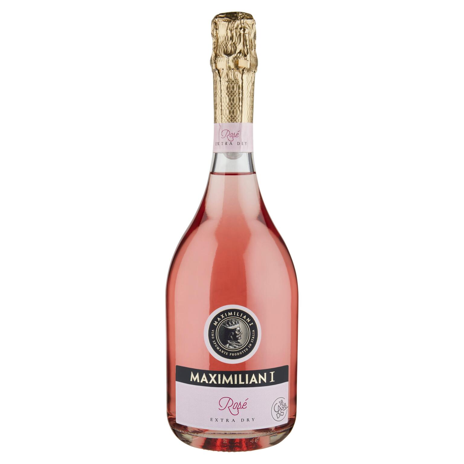 Spumante rosè extra dry Maximilian 75ml