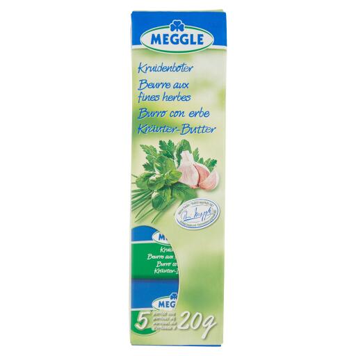 Burro con Erbe 20x5g Meggle