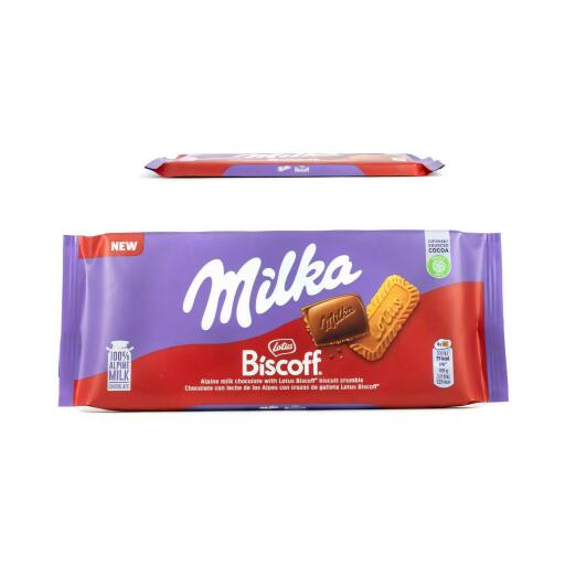 Tavoletta Milka Biscoff 90g