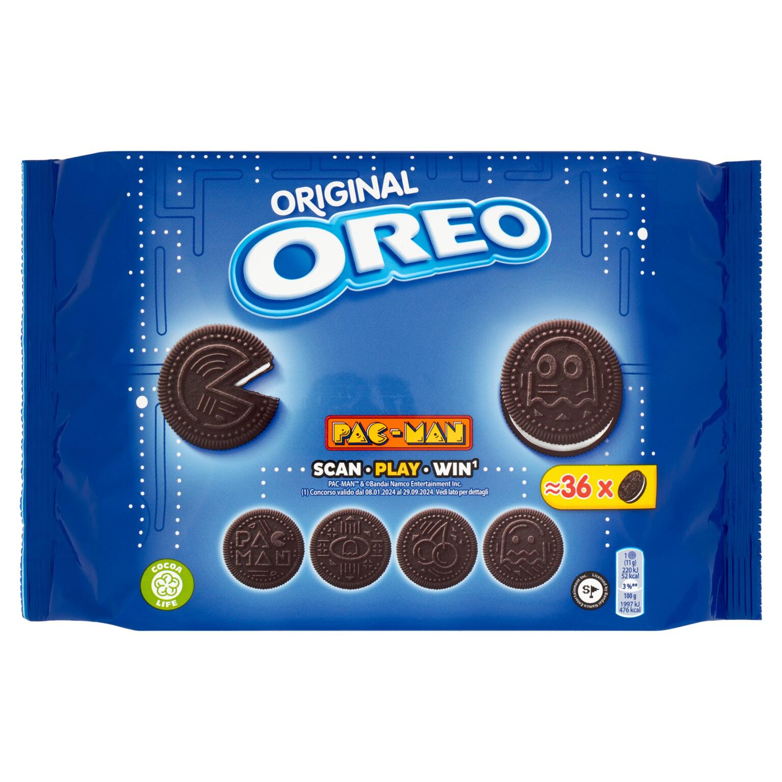 Biscotti Oreo alla vaniglia 396g