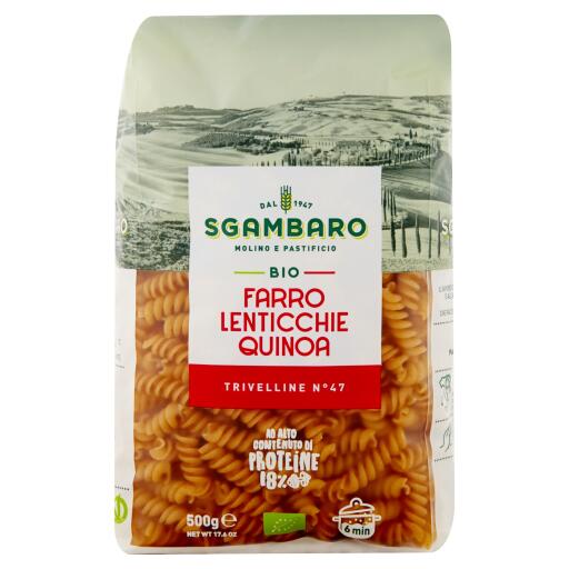 Trivelline n°47 al farro Bio 500g Sgambaro