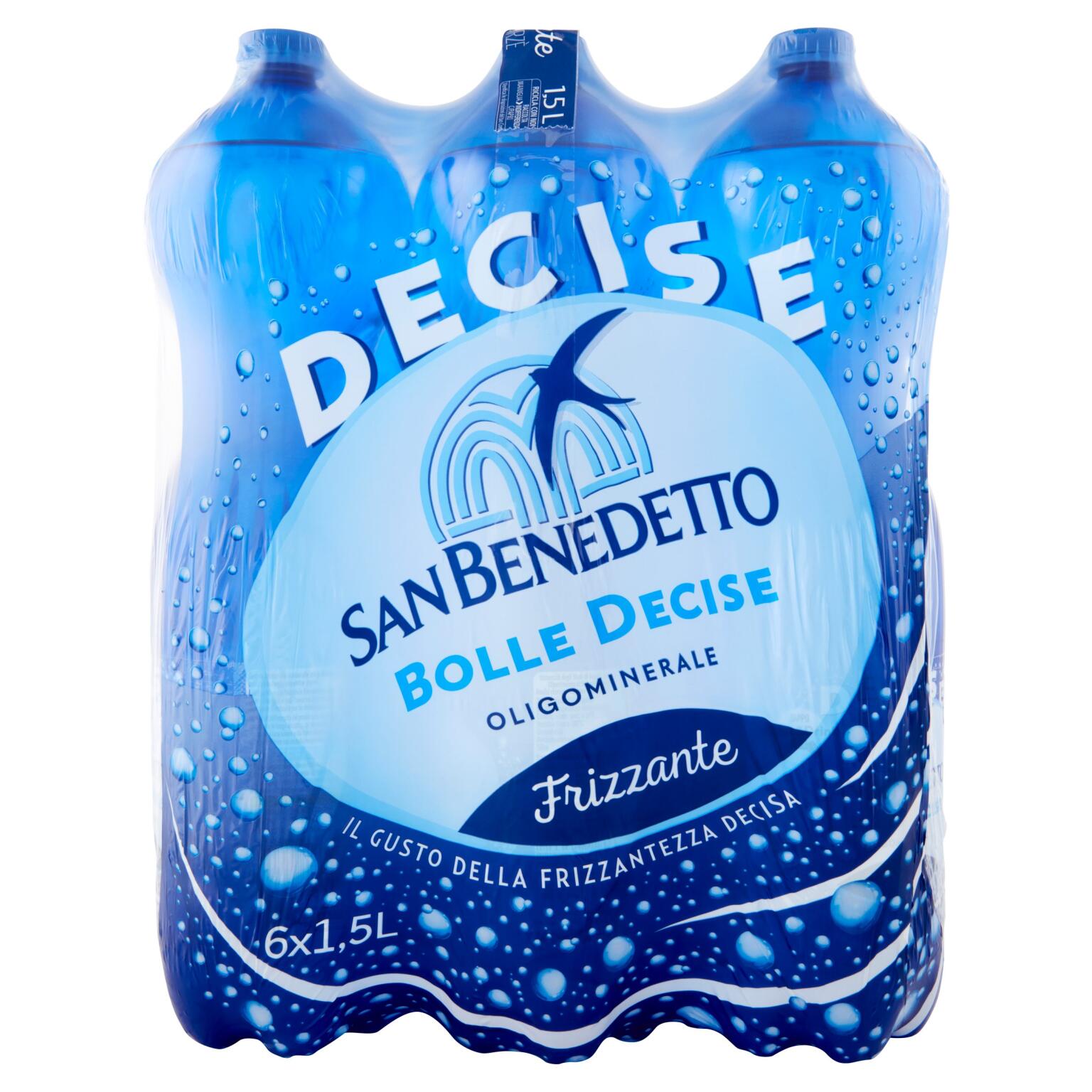 Acqua San Benedetto frizzante 6x1,5l