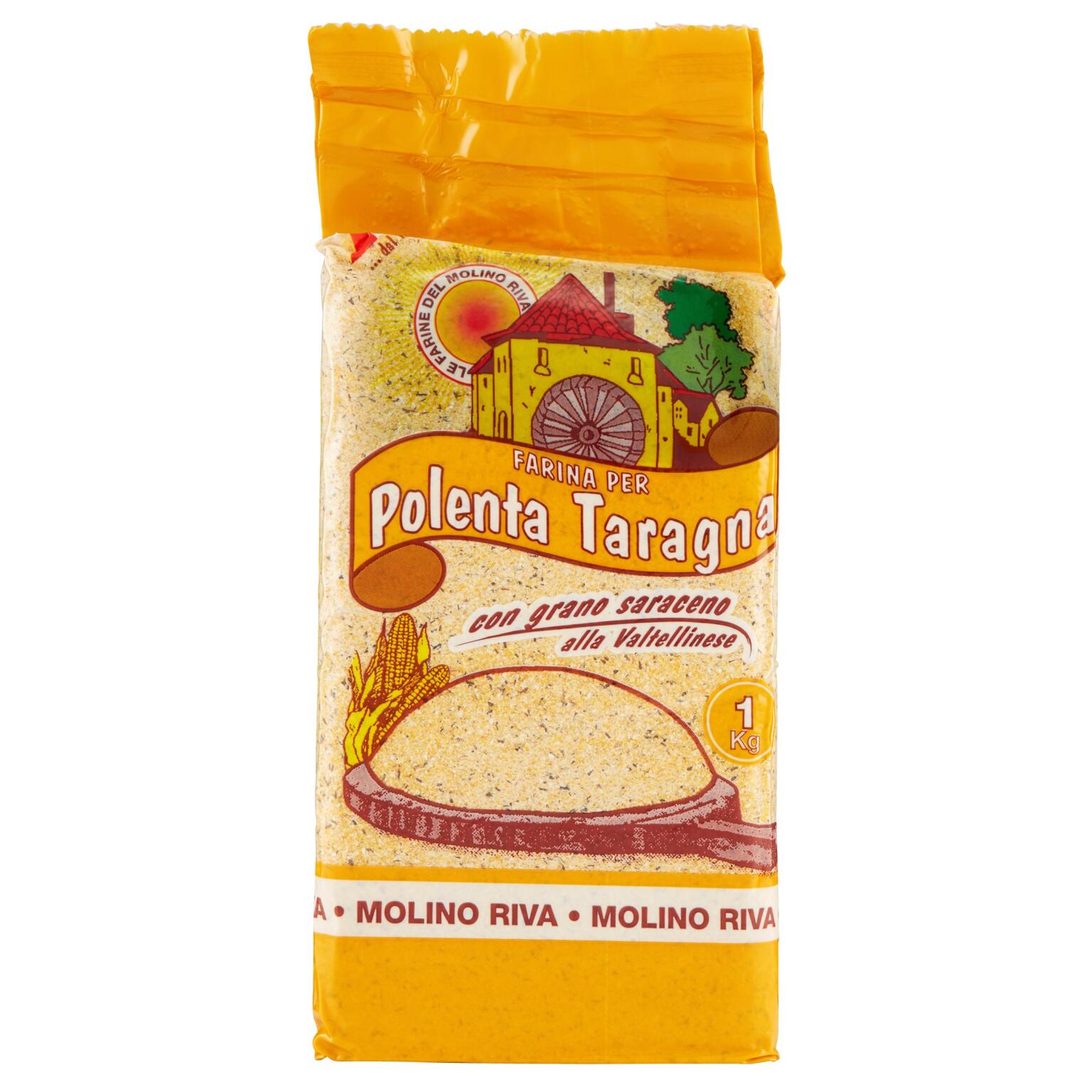Farina per polenta taragna 1Kg Molino Riva