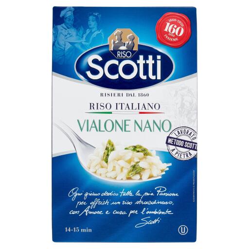 Riso vialone nano sottovuoto 1Kg Scotti