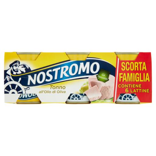 Tonno o/oliva 60gx6 Nostromo