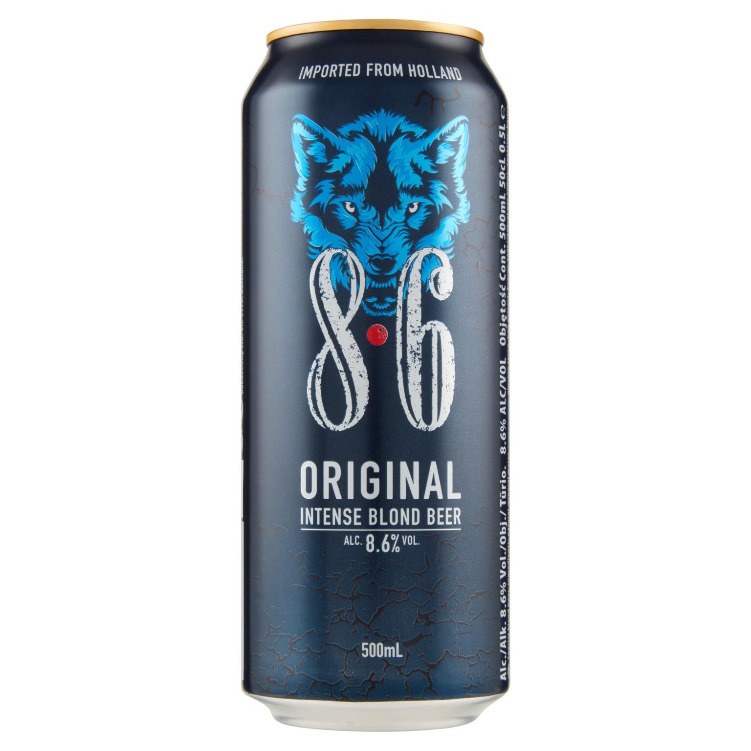 Birra special blond 8,6° original lattina 50cl Bavaria