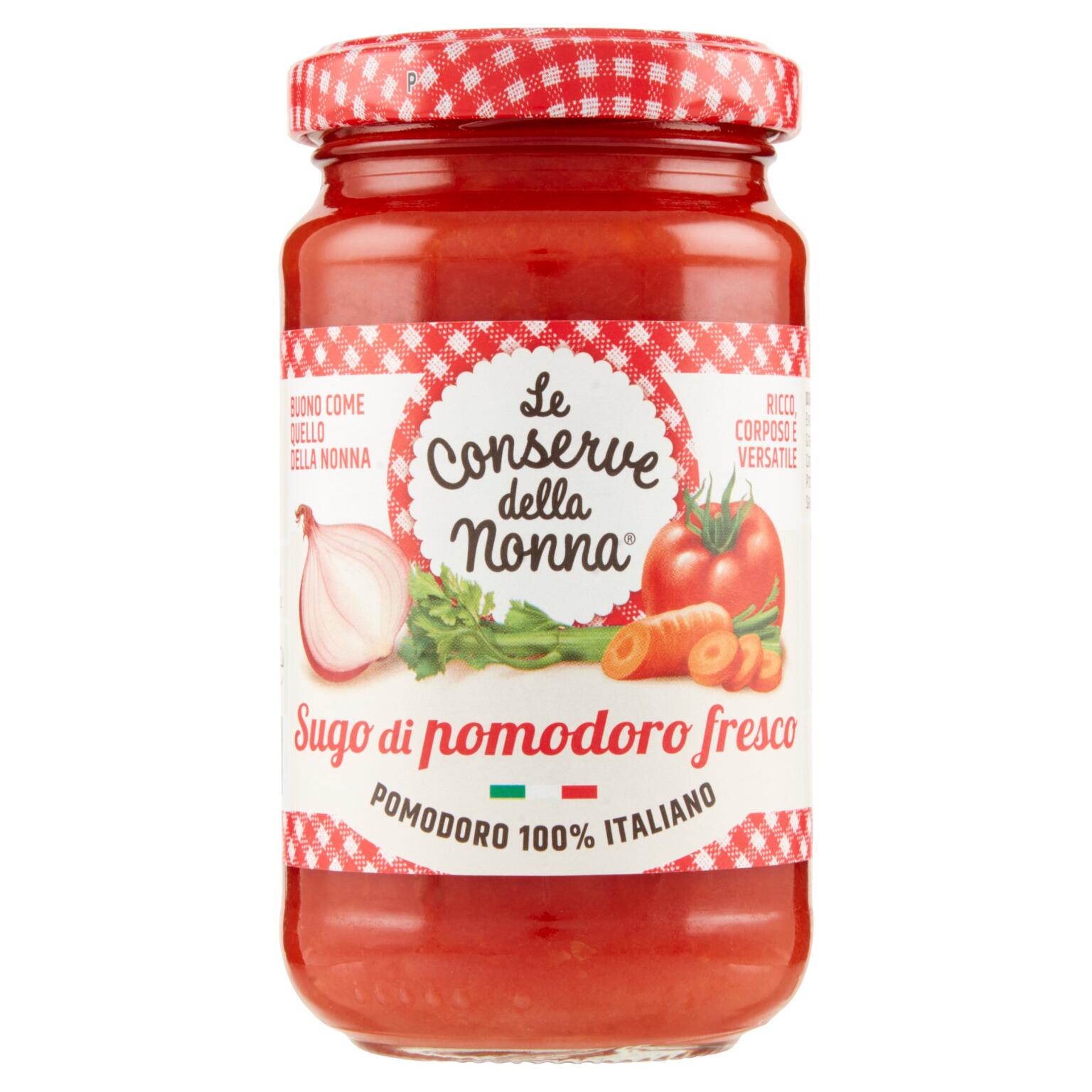 Sugo di pomodoro fresco 190g Le conserve della nonna