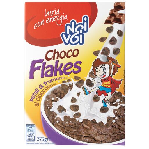 Choco flakes 375g Noi&Voi