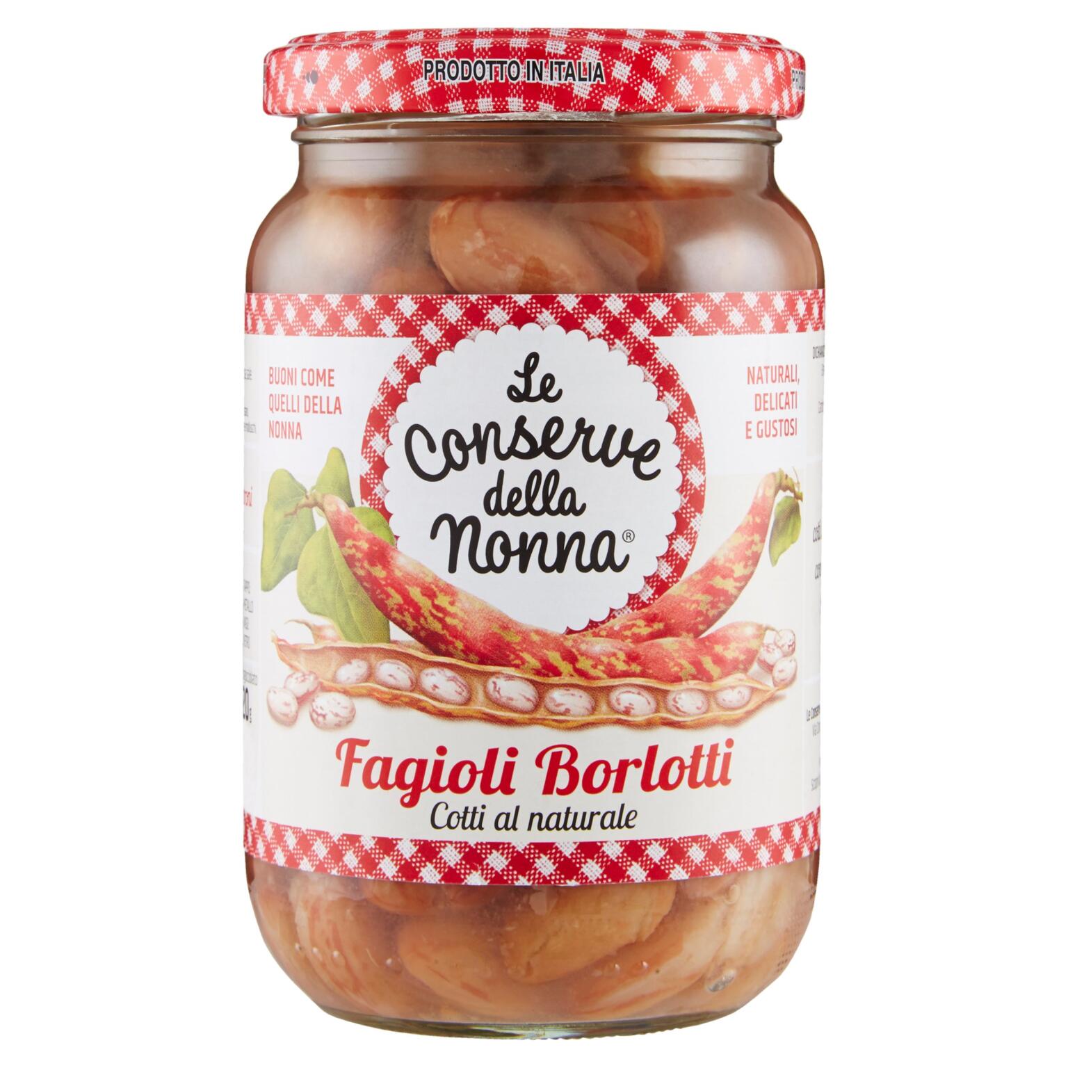 Fagioli Borlotti 360g Le conserve della Nonna