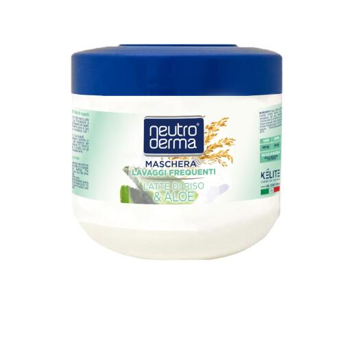 Maschera aloe vera e latte di riso 500ml, Neutroderma
