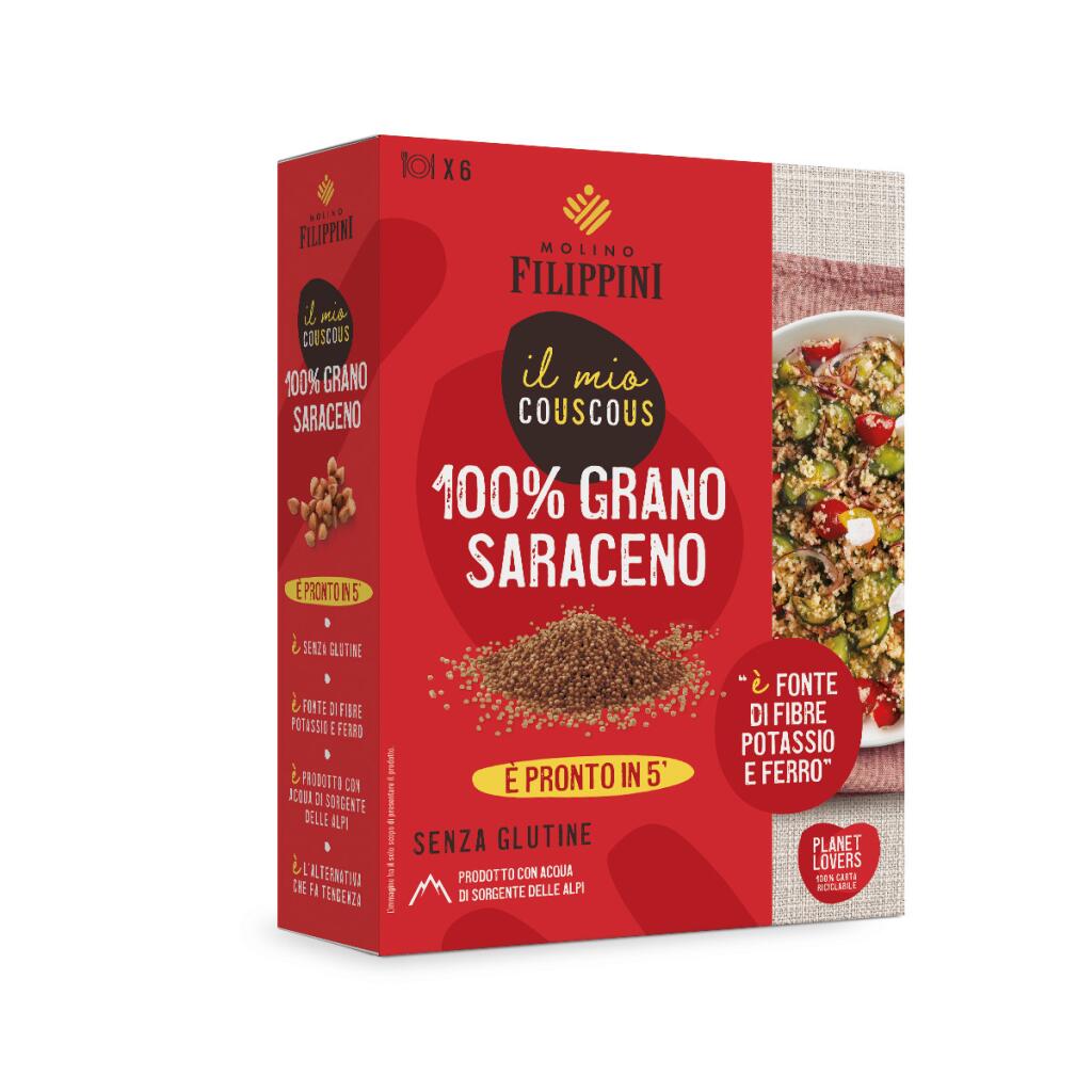 Cous cous grano saraceno 100%, 375g, Molino Filippini