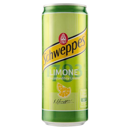 Schweppes limone lattina 33cl S.Benedetto