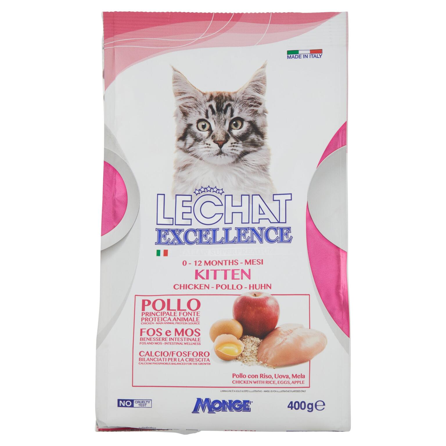 Croccantini Lechat excellence kitten 400g
